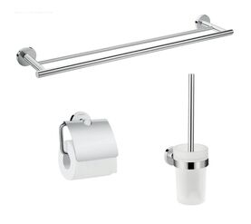 Набор аксессуаров hansgrohe logis 3 в 1 41727000 хром в Алматы фото № 1