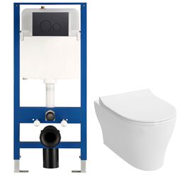 унитаз с инсталляцией 4в1 hans 4449b003-0101 h5108-0103 в Алматы фото № 1