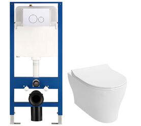 унитаз с инсталляцией 4в1 hans 4449b003-0101 h5108-0107 в Алматы фото № 1