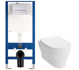 унитаз с инсталляцией 4в1 hans 4449b003-0101 h5108-0207 в Алматы фото № 1