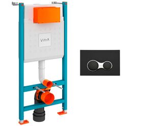 Инсталляция 3в1 v-fix сore 732-5800-01 740-0411 sirius черная-хром в Алматы фото № 1