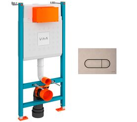 Инсталляция 3в1 v-fix сore 732-5800-01 740-2295 root round никель в Алматы фото № 1