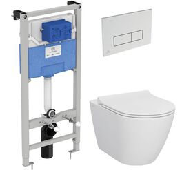 унитаз с инсталляцией 4в1 ideal standard 7551b003-0075 r020467 r0121aa в Алматы фото № 1