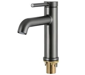 смеситель для раковины hans h15.1005 оруж сталь в Алматы фото № 1