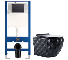 унитаз с инсталляцией 4в1 hans vm-5626/001 h5108-0103 в Алматы фото № 1