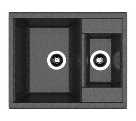 Кухонная мойка dr.gans астра 620к, черный смс в Алматы фото № 1