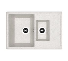 Кухонная мойка dr.gans астра 760 к, серый смс в Алматы фото № 1