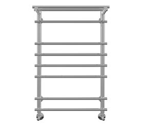 Водяной полотенцесушитель терминус ватра aisi п8 500x790 с полкой в Алматы фото № 1