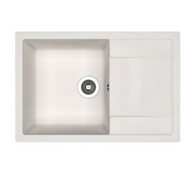 Кухонная мойка dr.gans техно 860, белый смс в Алматы фото № 1