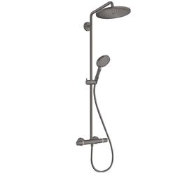 Душевая система hansgrohe croma 26890340 select s, термостат, чёрный хром в Алматы фото № 1