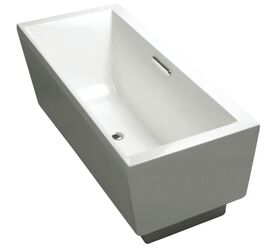 Ванна отдельностоящая 168х75 jacob delafon evok 18343k-00, белая в Алматы фото № 1