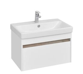 тумба с раковиной 80 см aquaton марти 1a283201my010+1wh501772  белый в Алматы фото № 1