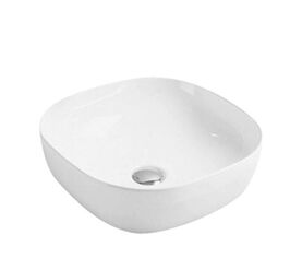 раковина накладная hans 8216hs 42x42, белая в Алматы фото № 1