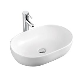 раковина накладная hans 9034 60x40 см в Алматы фото № 1