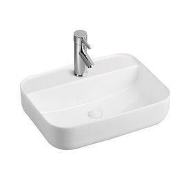 раковина накладная hans 9055 50x40 см в Алматы фото № 1