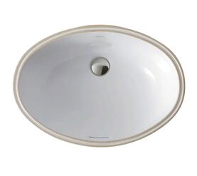 раковина встраиваемая снизу ssww cl3019 61x44, белая  в Алматы фото № 1