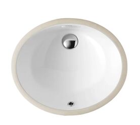 раковина встраиваемая снизу ssww cl3022 50x41см, белая в Алматы фото № 1