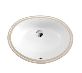 раковина встраиваемая снизу ssww cl3119 56x42см, белая в Алматы фото № 1