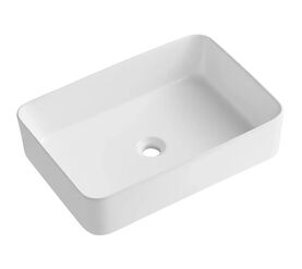 раковина накладная ssww cl3337 55x38см, белая  в Алматы фото № 1