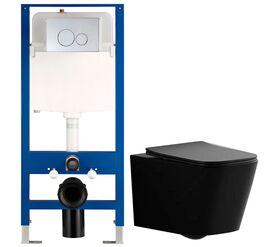 унитаз с инсталляцией 5в1 hans m5505b h5108-0101 в Алматы фото № 1