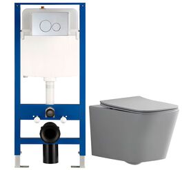 унитаз с инсталляцией 5в1 hans m5505d h5108-0101 в Алматы фото № 1