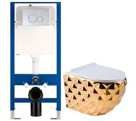 унитаз с инсталляцией 5в1 hans vg-5626/005 h5108-0101 в Алматы фото № 1