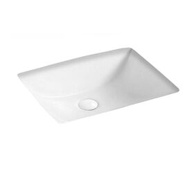 раковина под столешницу hans hs-6008 белая 51х38 в Алматы фото № 1