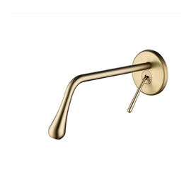 смеситель для раковины hans la21004g золотой в Алматы фото № 1