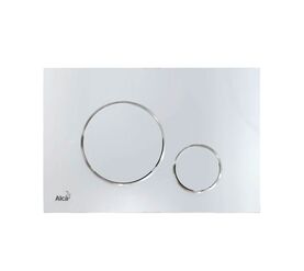 Панель смыва alcaplast m671, хром, глянец в Алматы фото № 1