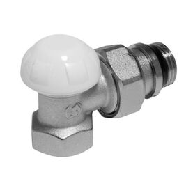 угловой отсечной клапан 3/4 giacomini r14x034, хромированный, отвод с герметичной прокладкой в Алматы фото № 1