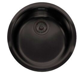 Кухонная мойка reginox l18 390 l okg, jet black в Алматы фото № 1