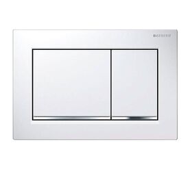 смывная клавиша geberit omega 30 115.080.kj.1 белый, хром глянец в Алматы фото № 1