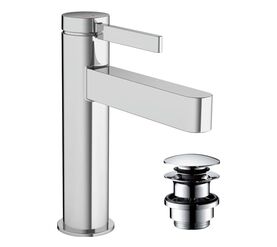 смеситель для раковины hansgrohe coolstart 76024000, хром, однорычажный в Алматы фото № 1