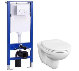 унитаз с инсталляцией 5в1 hans 7855b003-0075 h5108-0107 в Алматы фото № 1