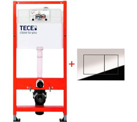 Инсталляция для унитаза teceprofil 9400407 c клавишей смыва base 9240401 в Алматы фото № 1