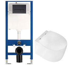 унитаз с инсталляцией 5в1 hans 5510 h5108-0203 в Алматы фото № 1