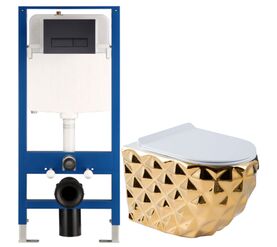 унитаз с инсталляцией 5в1 hans vg-5626/005 h5108-0203 в Алматы фото № 1