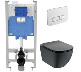 унитаз с инсталляцией 5в1 ideal standard tesi t0079v3 r046367 r0123aa в Алматы фото № 1