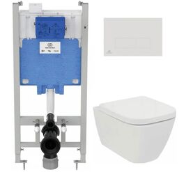 унитаз с инсталляцией 5в1 ideal standard i.life s t459201 r046367 r0121ac в Алматы фото № 1