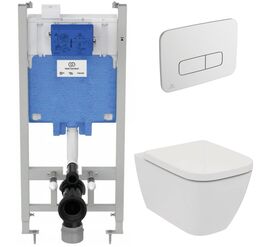 унитаз с инсталляцией 5в1 ideal standard i.life b t461401 r046367 r0123aa в Алматы фото № 1