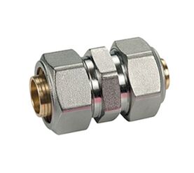 Прямой переходной фитинг для труб (26x3)x(20x2) giacomini r566mx060 в Алматы фото № 1