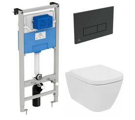 унитаз с инсталляцией 5в1 ideal standard i.life s t459201 r020467 r0121a6 в Алматы фото № 1