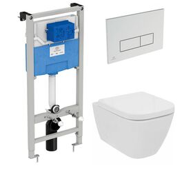 унитаз с инсталляцией 5в1 ideal standard i.life s t459201 r020467 r0121aa в Алматы фото № 1