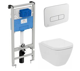 унитаз с инсталляцией 5в1 ideal standard i.life s t459201 r020467 r0123aa в Алматы фото № 1