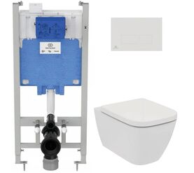 унитаз с инсталляцией 5в1 ideal standard i.life b t461401 r046367 r0121ac в Алматы фото № 1