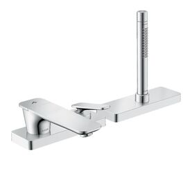 смеситель врезной на борт ванны axor citterio c 49430000, на 3 отверстия, хром в Алматы фото № 1