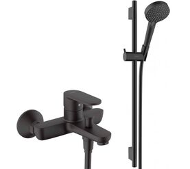 смеситель для ванны hansgrohe vernis blend 71440670 с гарнитуром vario 26422670 в Алматы фото № 1