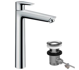 смеситель для раковины hansgrohe talis e 71716000, хром в Алматы фото № 1