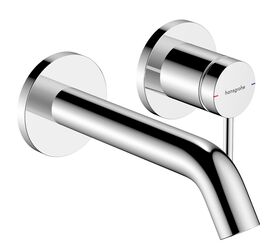 смеситель для раковины hansgrohe tecturis s 73350000, на стену, хром в Алматы фото № 1