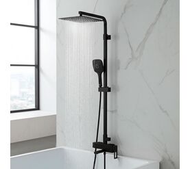 Душевая система со смесителем hans h11.5303, черная в Алматы фото № 1